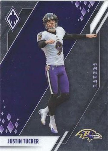 #10 Justin Tucker - Baltimore Ravens - 2021 Panini Phoenix Football
