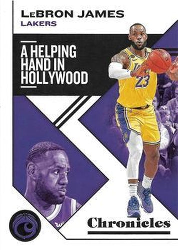 #10 LeBron James - Los Angeles Lakers - 2019-20 Panini Chronicles Basketball