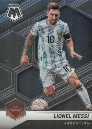 #10 Lionel Messi - Argentina - 2021-22 Panini Mosaic Road to FIFA World Cup Soccer
