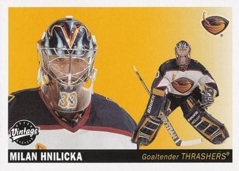 #10 Milan Hnilicka - Atlanta Thrashers - 2002-03 Upper Deck Vintage Hockey