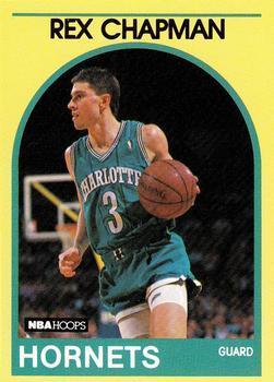 #10 Rex Chapman - Charlotte Hornets - 1989-90 Hoops Superstars Basketball