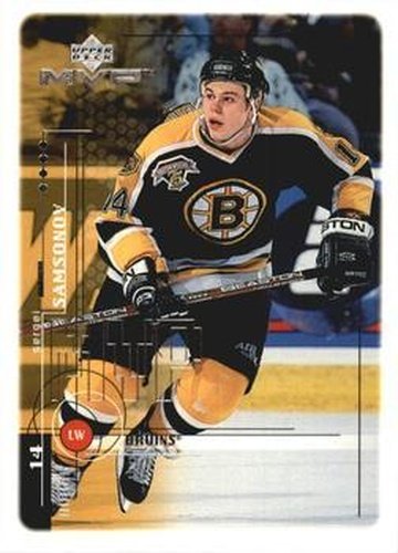 #10 Sergei Samsonov - Boston Bruins - 1998-99 Upper Deck MVP Hockey