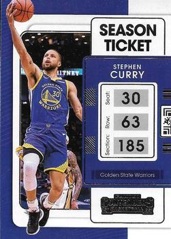 #10 Stephen Curry - Golden State Warriors - 2021-22 Panini Contenders Basketball