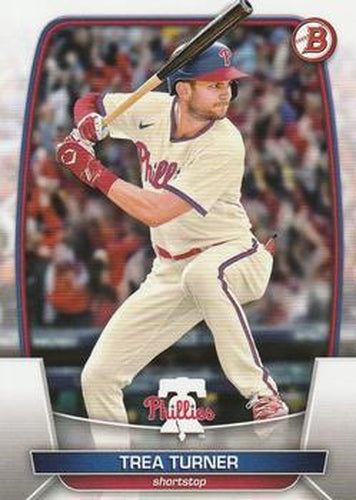 #10 Trea Turner - Philadelphia Phillies - 2023 Bowman Baseball
