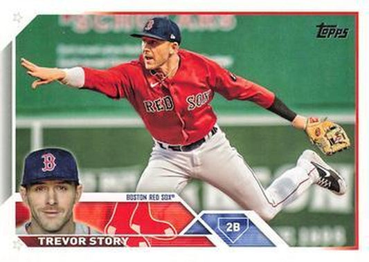 #10 Trevor Story - Boston Red Sox - 2023 Topps Baseball