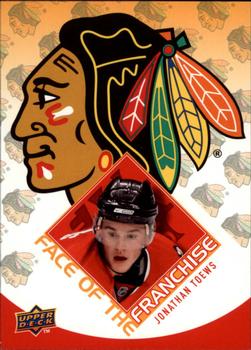 #FF10 Jonathan Toews - Chicago Blackhawks - 2009-10 Upper Deck - Face of the Franchise Hockey