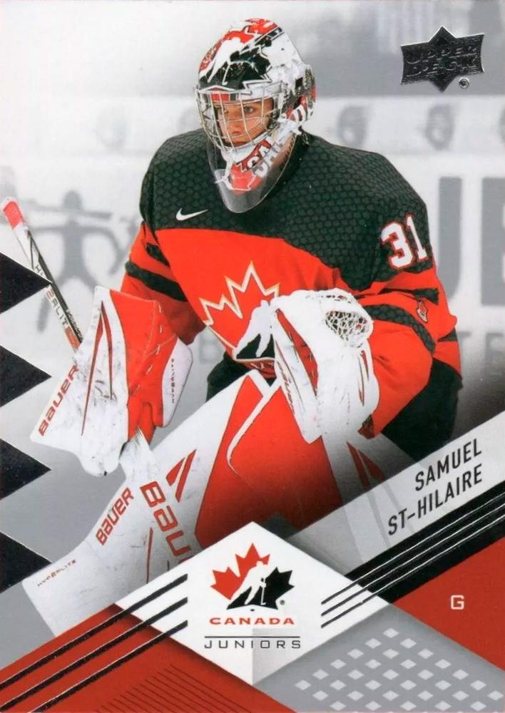 #10 Samuel St-Hilaire - Canada - 2024 Upper Deck Team Canada Juniors Hockey