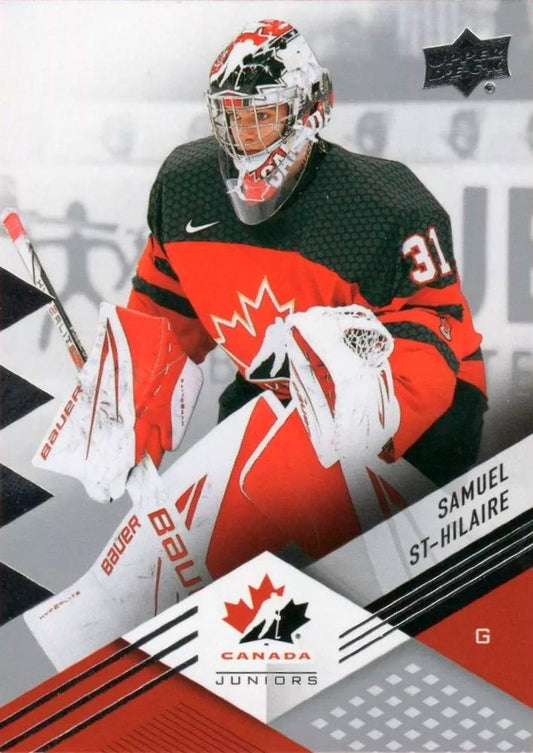 #10 Samuel St-Hilaire - Canada - 2024 Upper Deck Team Canada Juniors Hockey