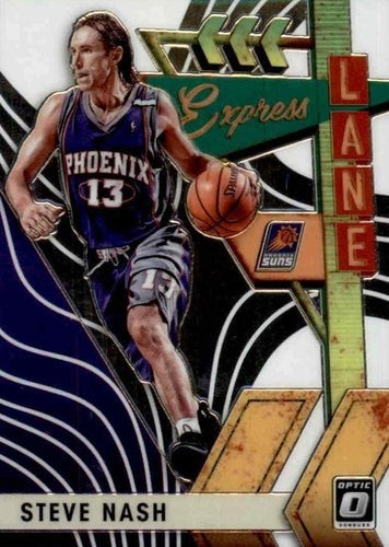 #10 Steve Nash - Phoenix Suns - 2019-20 Donruss Optic - Express Lane Basketball