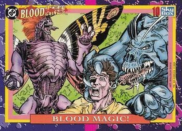 #10 Blood Magic! - 1993 SkyBox DC Comics Bloodlines
