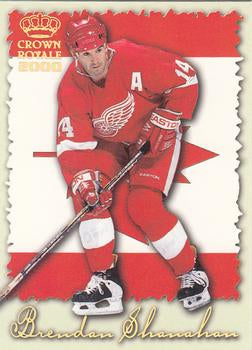 #10 Brendan Shanahan - Detroit Red Wings - 1999-00 Pacific Crown Royale - International Glory Hockey