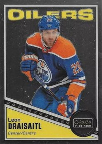 #R-10 Leon Draisaitl - Edmonton Oilers - 2019-20 O-Pee-Chee Platinum - Retro Hockey