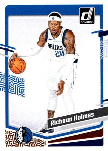 #10 Richaun Holmes - Dallas Mavericks - 2023-24 Donruss Basketball