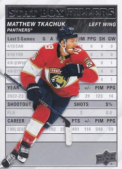 #SB-10 Matthew Tkachuk - Florida Panthers - 2023-24 Upper Deck - Stat Box Fillers Hockey