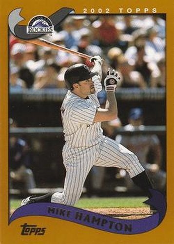 #10 Mike Hampton - Colorado Rockies - 2002 Topps Baseball
