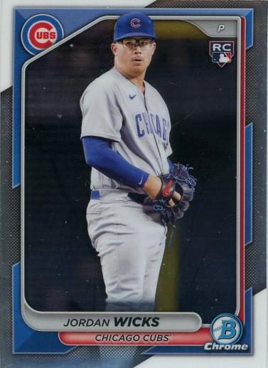 #10 Jordan Wicks - Chicago Cubs - 2024 Bowman Chrome Baseball