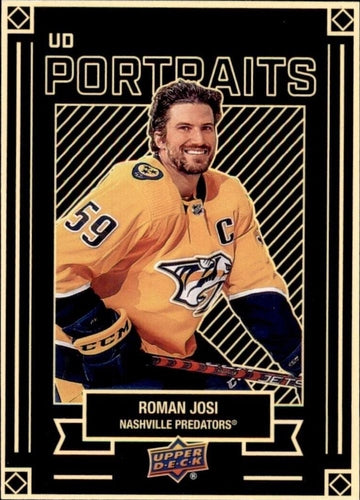 #P-10 Roman Josi - Nashville Predators - 2022-23 Upper Deck - UD Portraits Hockey