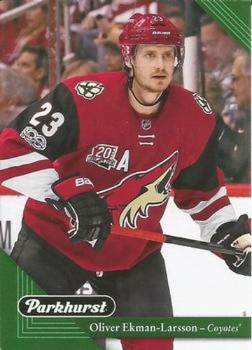 #10 Oliver Ekman-Larsson - Arizona Coyotes - 2017-18 Parkhurst Hockey