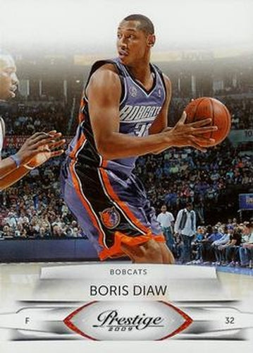 #10 Boris Diaw - Charlotte Bobcats - 2009-10 Panini Prestige Basketball