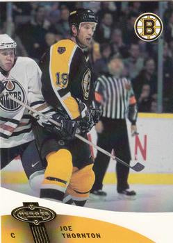 #10 Joe Thornton - Boston Bruins - 2000-01 Upper Deck Heroes Hockey