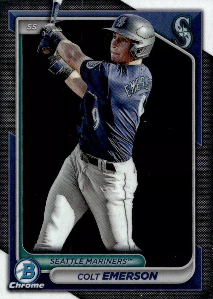 #BCP-10 Colt Emerson - Seattle Mariners - 2024 Bowman - Chrome Prospects Baseball