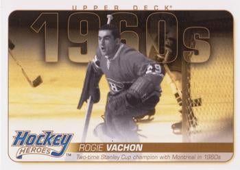 #HH23 Rogie Vachon - Montreal Canadiens - 2011-15 Upper Deck - Hockey Heroes
