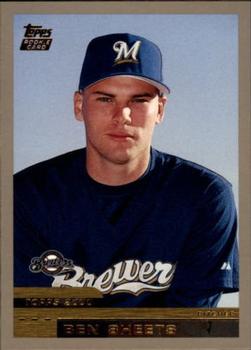 #T10 Ben Sheets - Milwaukee Brewers - 2000 Topps Traded & Rookies Baseball