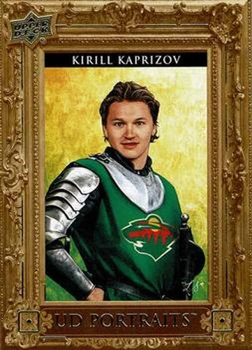 #P-10 Kirill Kaprizov - Minnesota Wild - 2023-24 Upper Deck - UD Portraits Hockey