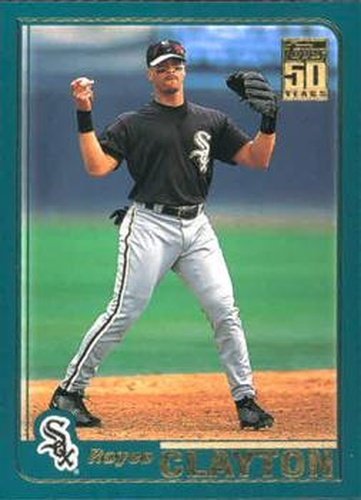 #T10 Royce Clayton - Chicago White Sox - 2001 Topps Traded & Rookies Baseball