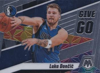 #10 Luka Doncic - Dallas Mavericks - 2019-20 Panini Mosaic - Give and Go Basketball