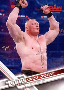 #10a Brock Lesnar - 2017 Topps WWE Wrestling