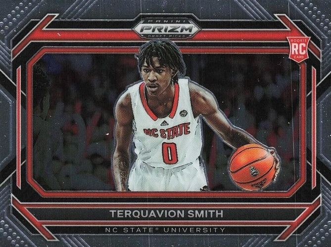 #10b Terquavion Smith - NC State Wolfpack - 2023 Panini Prizm Draft Picks Basketball