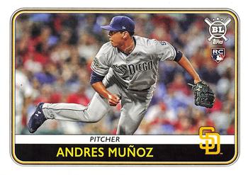 #110 Andres Muñoz - San Diego Padres - 2020 Topps Big League Baseball