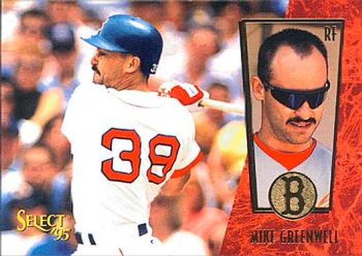 #110 Mike Greenwell - Boston Red Sox - 1995 Select Baseball