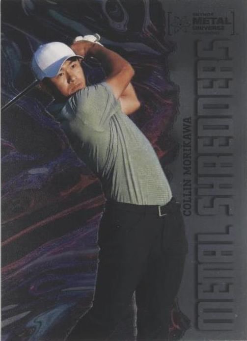 #110 Collin Morikawa - 2022 SkyBox Metal Universe Champions