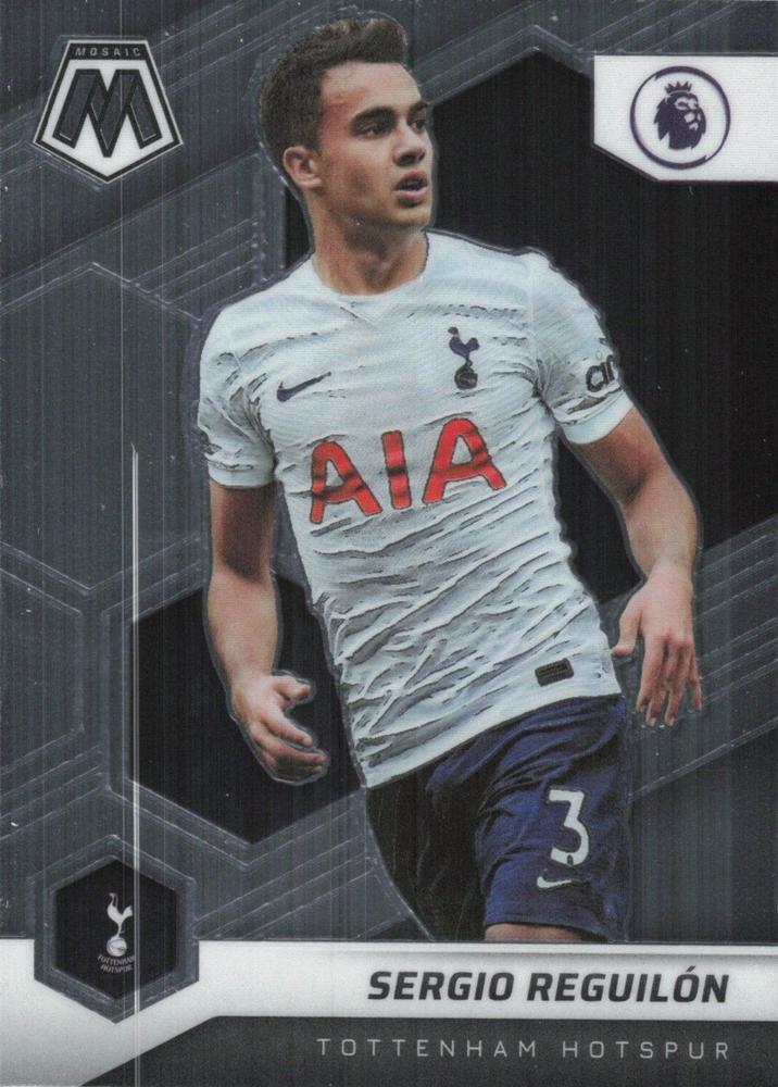 #110 Sergio Reguilon - Tottenham Hotspur - 2021-22 Panini Mosaic Premier League Soccer