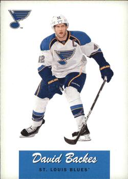 #110 David Backes - St. Louis Blues - 2012-13 O-Pee-Chee - Retro Hockey