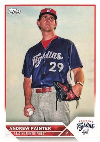 #PD-110 Andrew Painter - Reading Fightin Phils - 2023 Topps Pro Debut Baseball