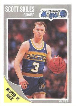 #110 Scott Skiles - Orlando Magic - 1989-90 Fleer Basketball