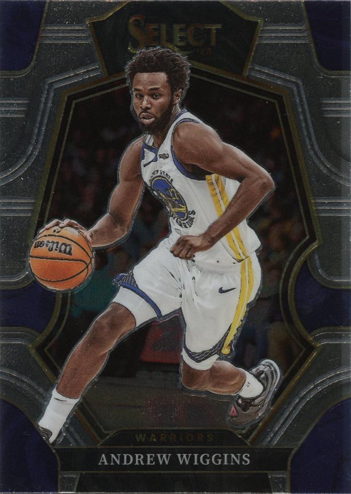 #110 Andrew Wiggins - Golden State Warriors - 2022-23 Panini Select Basketball