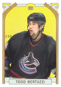 #110 Todd Bertuzzi - Vancouver Canucks - 2003-04 Topps C55 Hockey