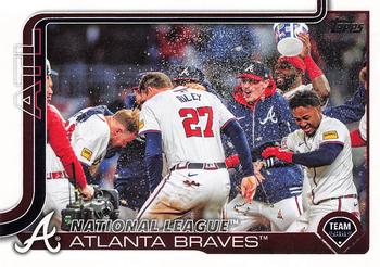 #110 Atlanta Braves - Atlanta Braves - 2025 Topps Baseball