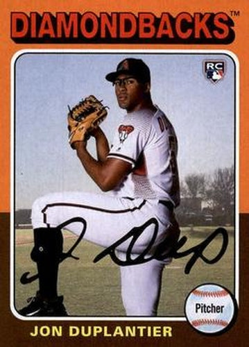 #110 Jon Duplantier - Arizona Diamondbacks - 2019 Topps Archives Baseball