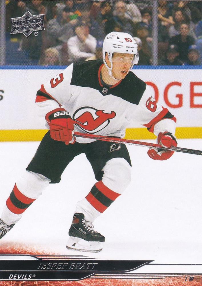 #110 Jesper Bratt - New Jersey Devils - 2024-25 Upper Deck Hockey