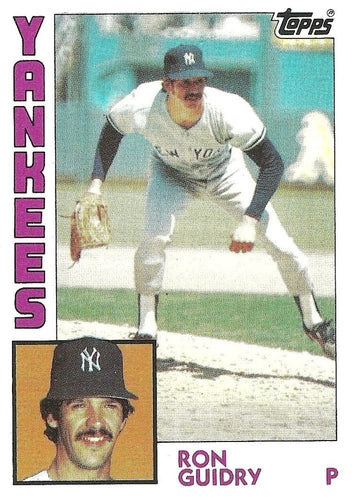 #110 Ron Guidry - New York Yankees - 1984 Topps Baseball
