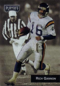 #110 Rich Gannon - Minnesota Vikings - 1993 Playoff Football