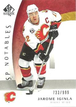 #110 Jarome Iginla - Calgary Flames - 2005-06 SP Authentic Hockey