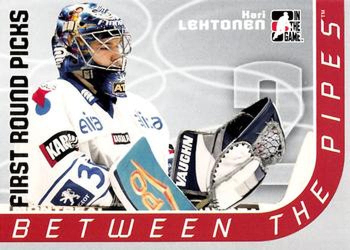 #110 Kari Lehtonen - Atlanta Thrashers - 2006-07 In The Game Between The Pipes Hockey