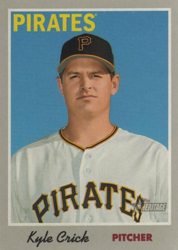 #110 Kyle Crick - Toronto Blue Jays - 2019 Topps Heritage Baseball