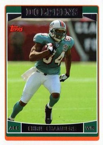 #110 Chris Chambers - Miami Dolphins - 2006 Topps Football
